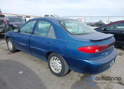 1999 Ford Escort Se from USA, damaged, VIN 1FAFP13P2XW158602